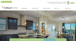 Desktop Screenshot of mandalayhomes.com